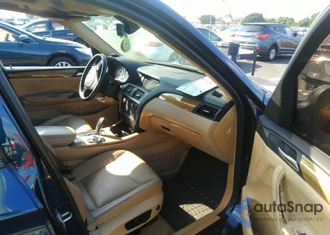 2013 BMW X3 xDrive28I из США, поврежденный, VIN 5UXWX9C51D0D01644